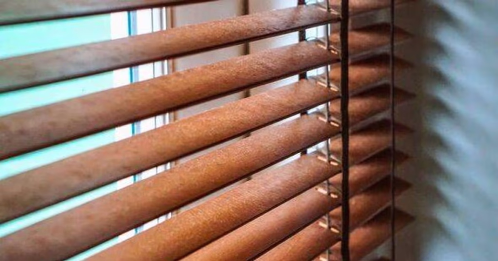 dust buildup Sacramento home blinds