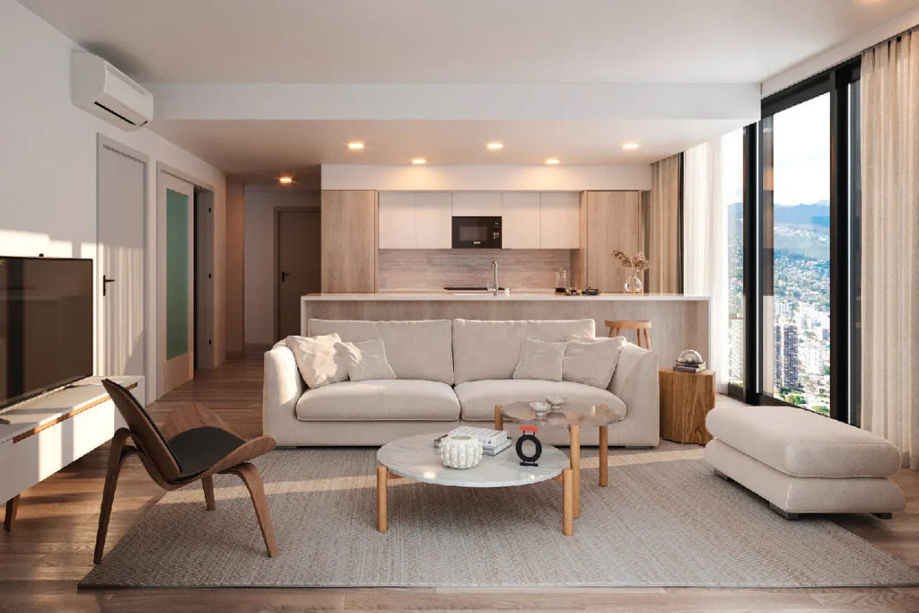 professionally cleaned living room before listing Sacramento